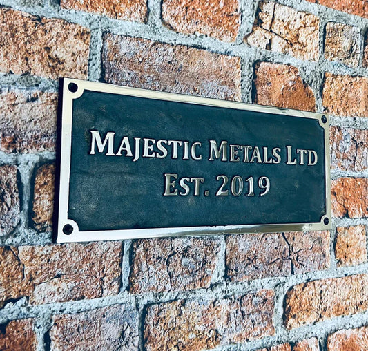 Majestic Metals Plaques