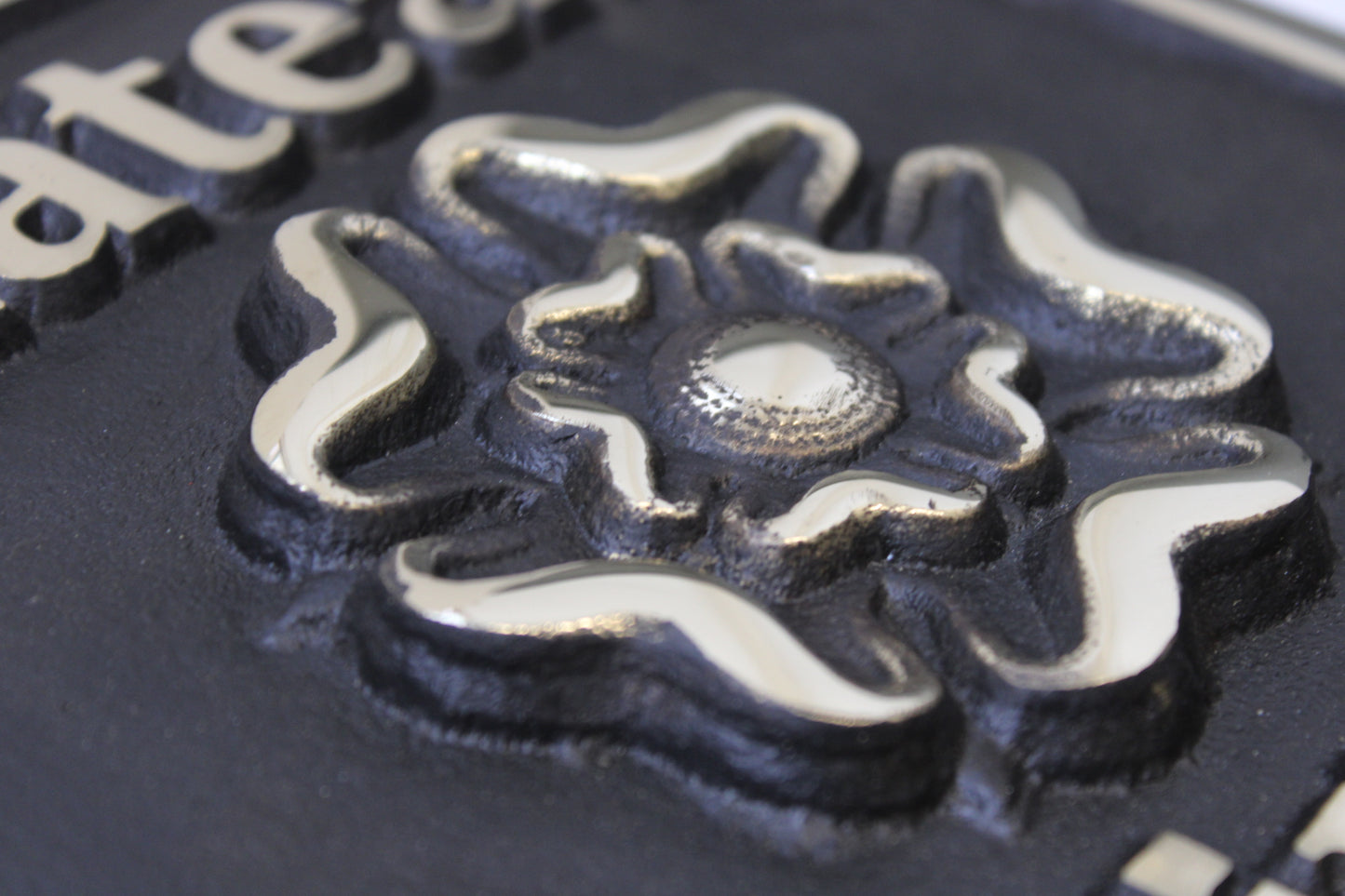 Cast Tudor rose