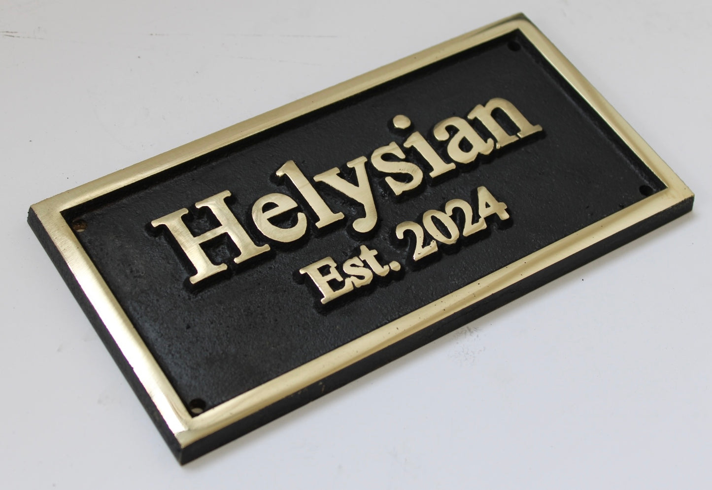 Bronze plaques