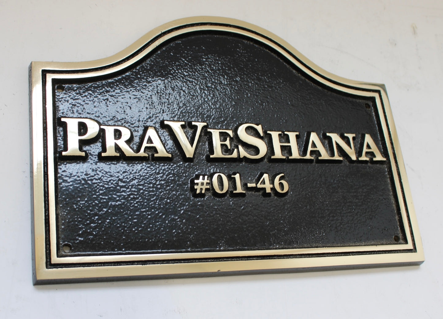 Bronze plaque