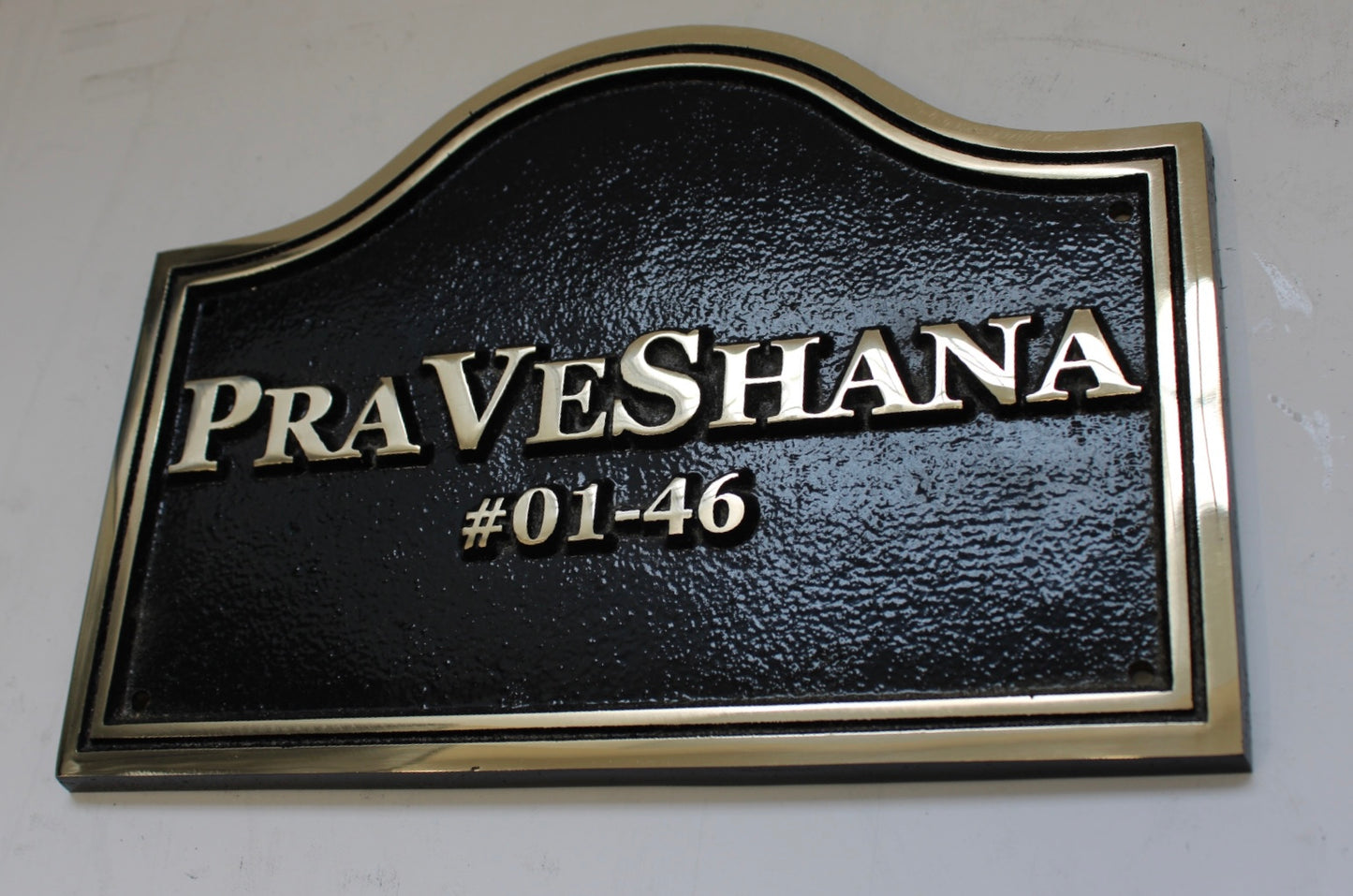 Bronze plaque