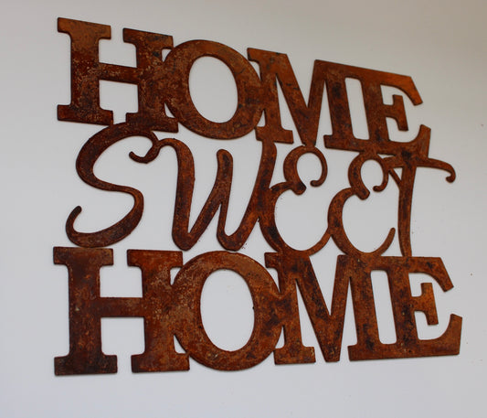 home sweet home sign