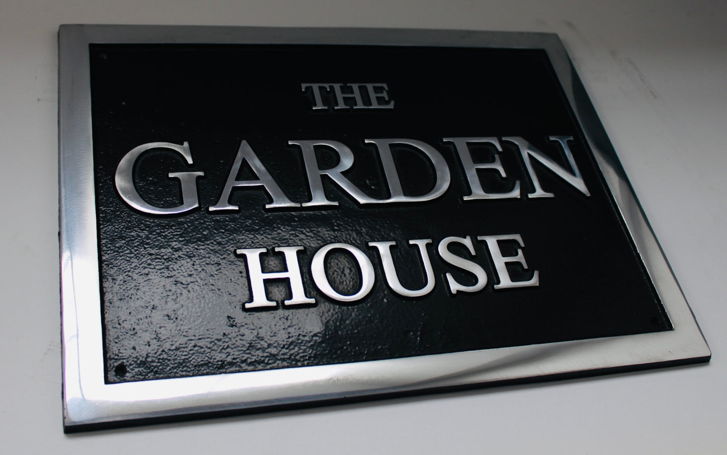 Large Aluminium House Plaque