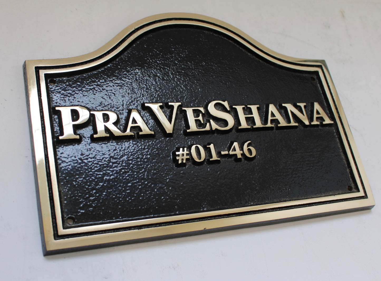 Bronze plaque