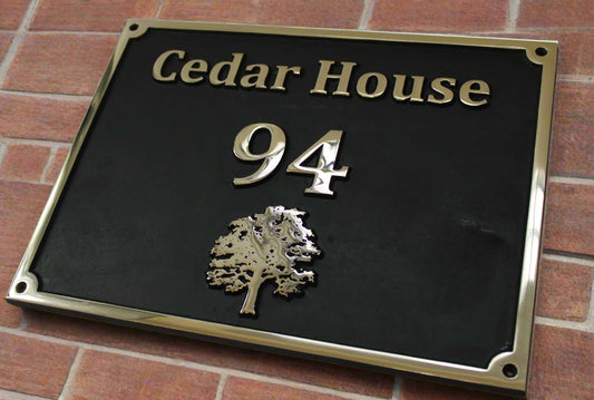 Decorative plaque in bronze
