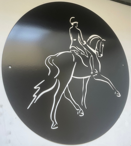 Quirky Horse Metal Signage
