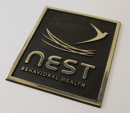 Business logo plaques