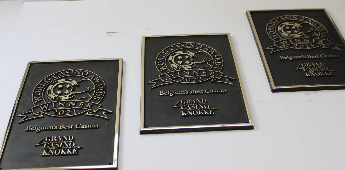 Award Plaques in bronze