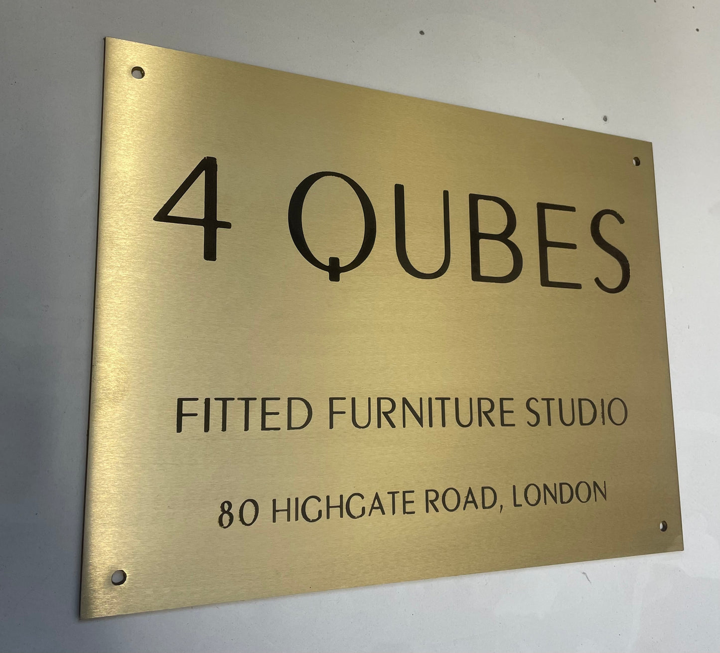 metal engraved plates