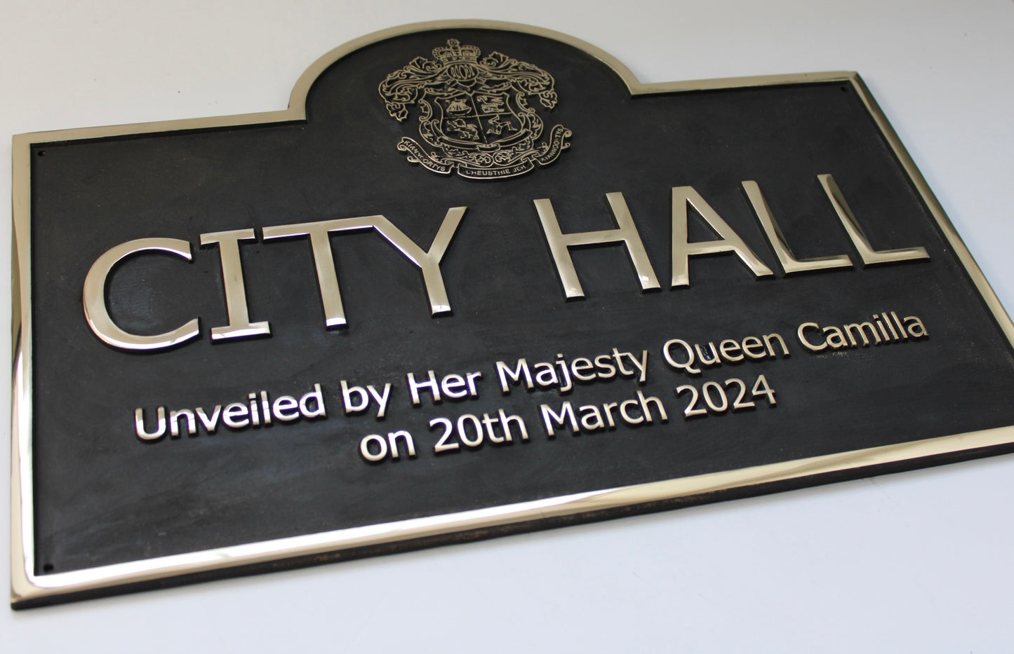 custom bronze plaque