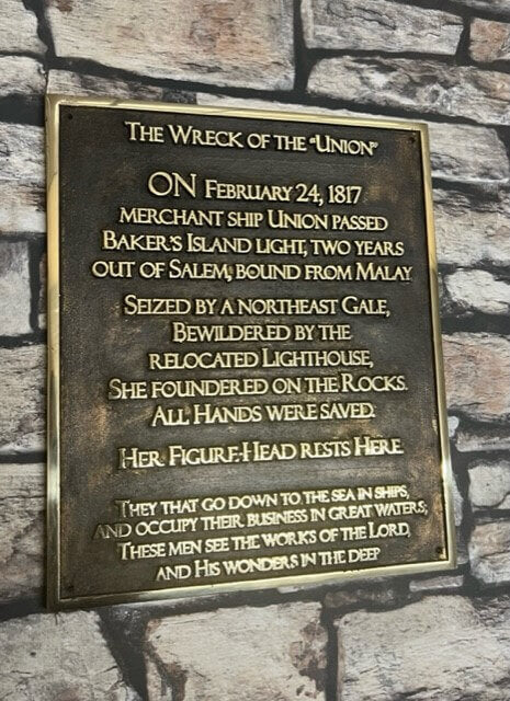 Custom Plaque in Bronze