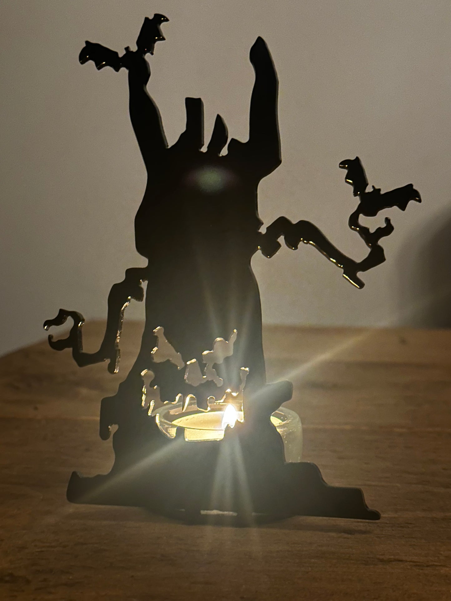 halloween candle holder