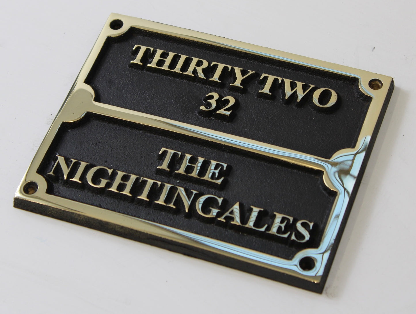 House name and Address Sign