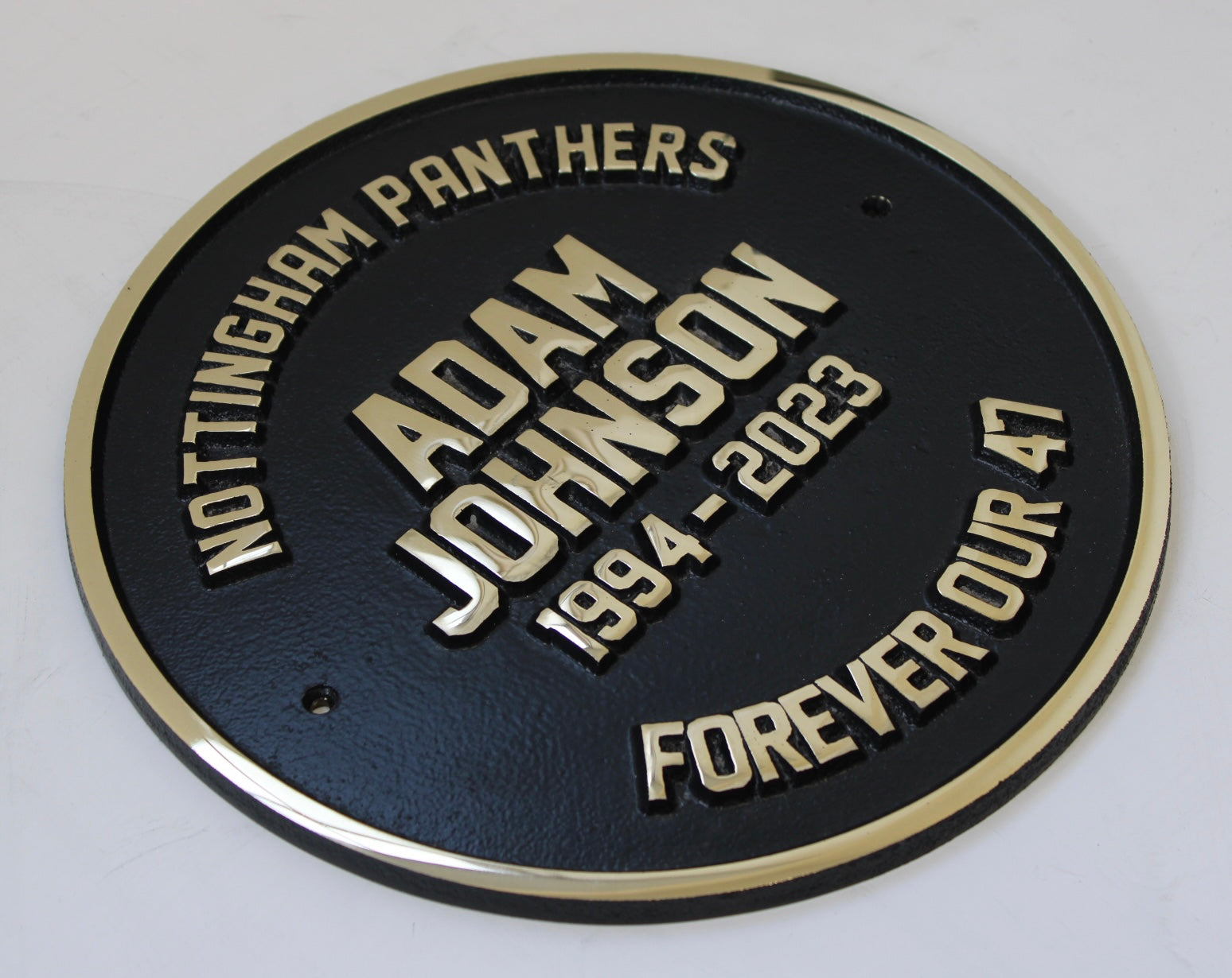 Bronze Memorial Plaque