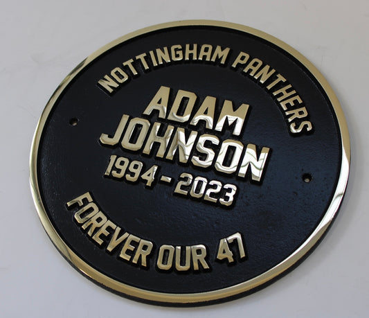 Bronze Memorial Plaque