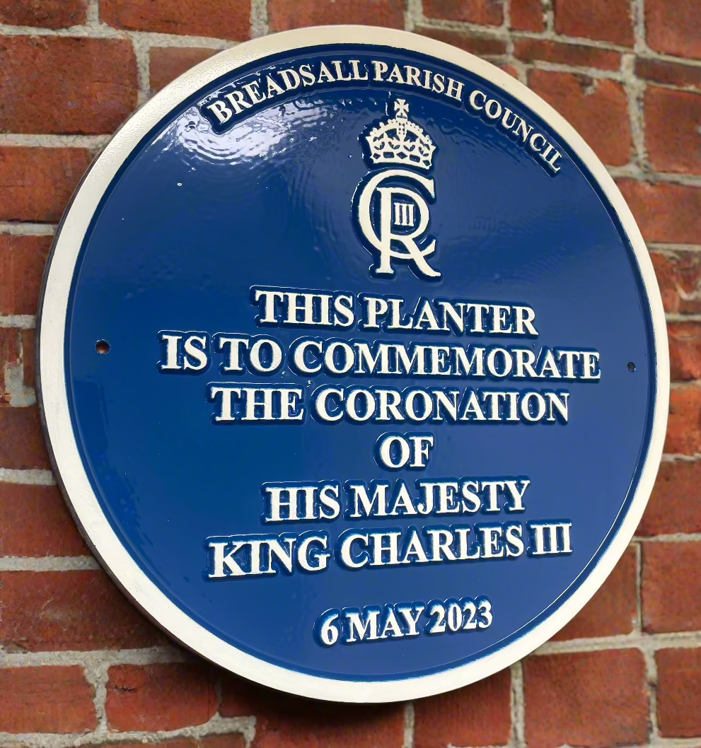 blue heritage plaque