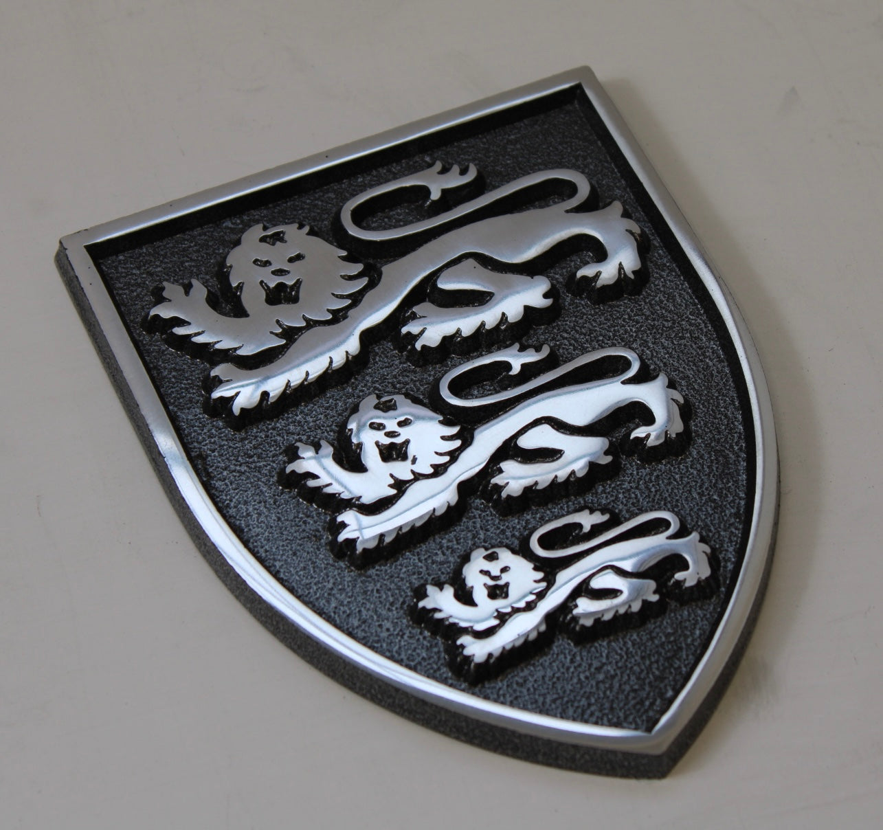 Metal Shields with 3 Lions