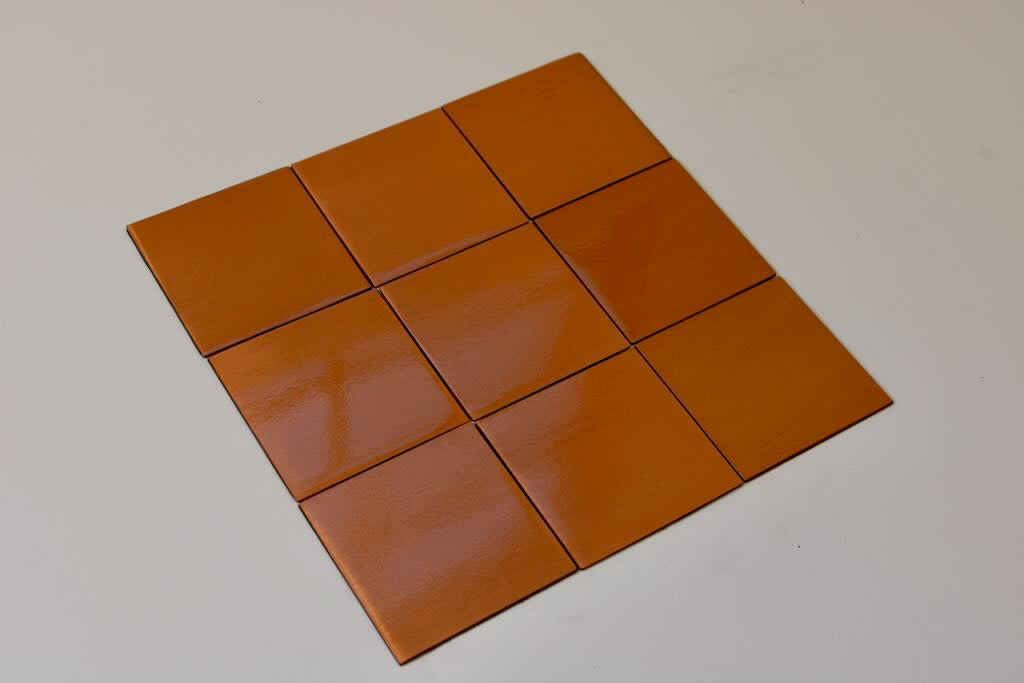 Copper Brushed Tiles