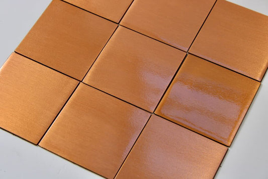 Copper Brushed Tiles