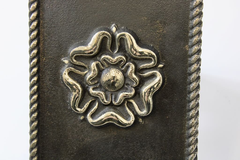 Traditional house sign, Bronze Plaque with Tudor Rose