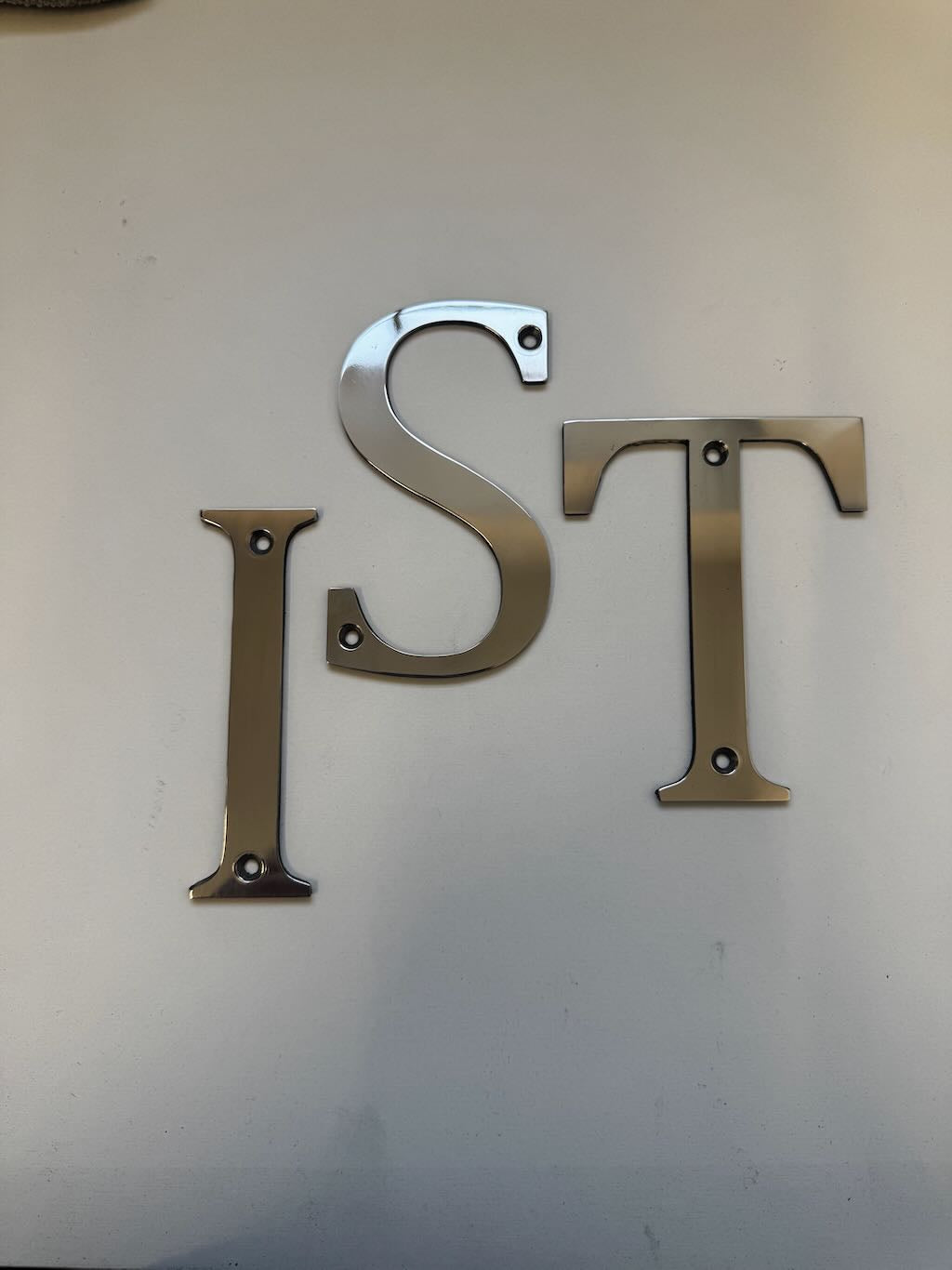 Stainless Steel Metal Numbers and Letters