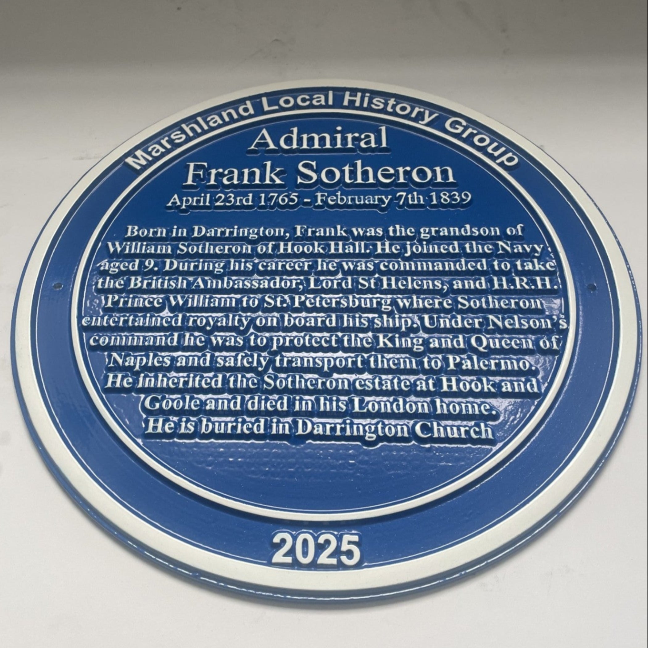 Heritage plaque