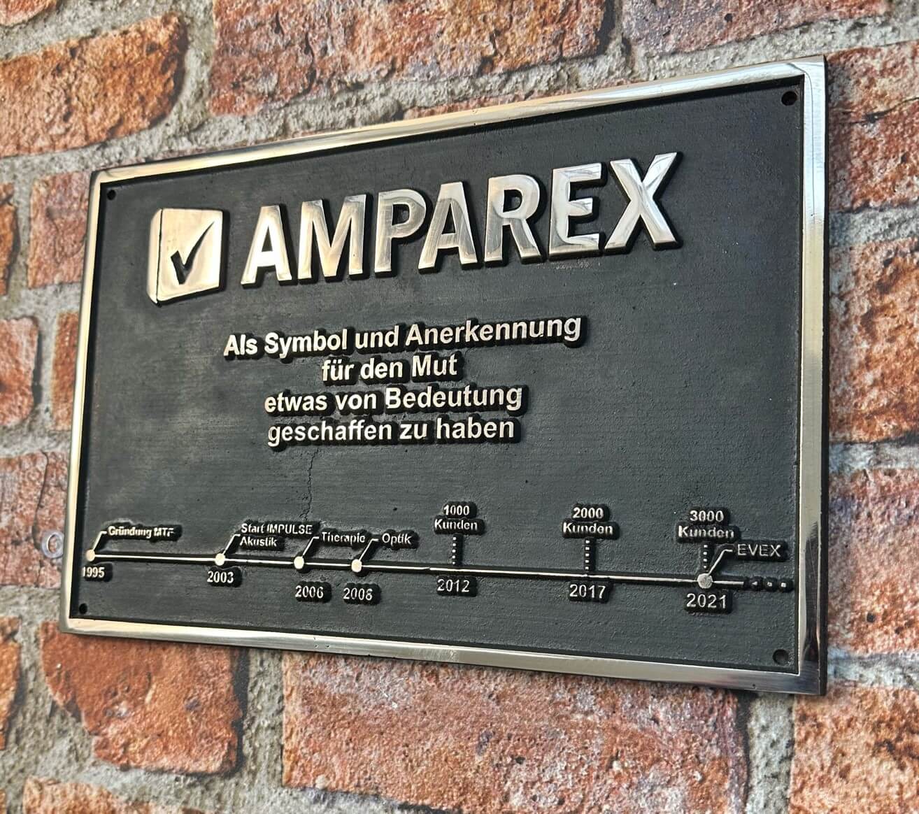 Silicon bronze plaques