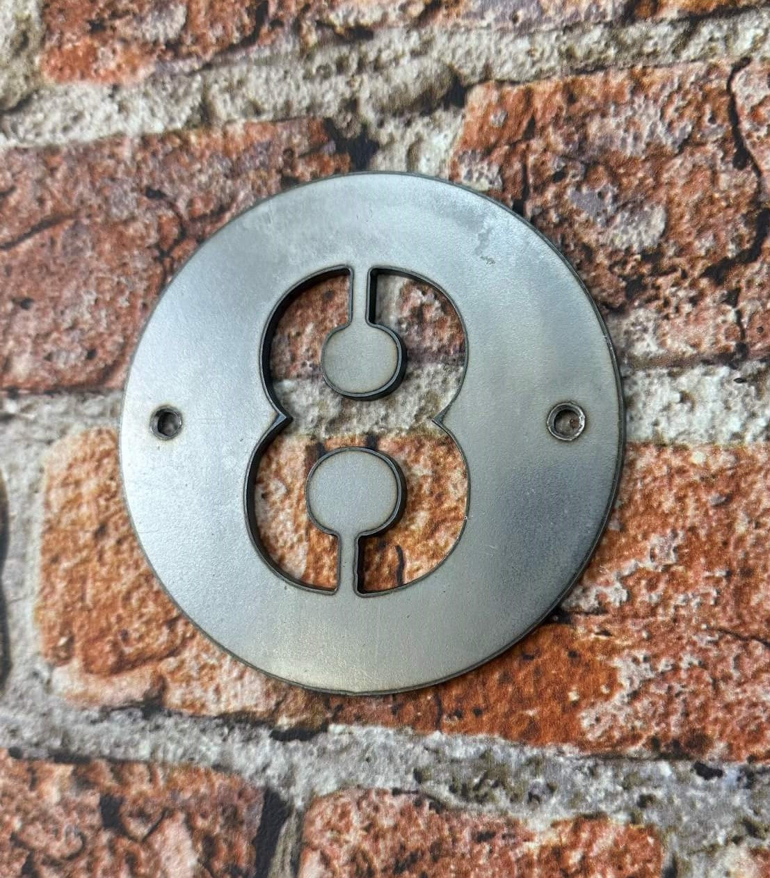 Steel signage