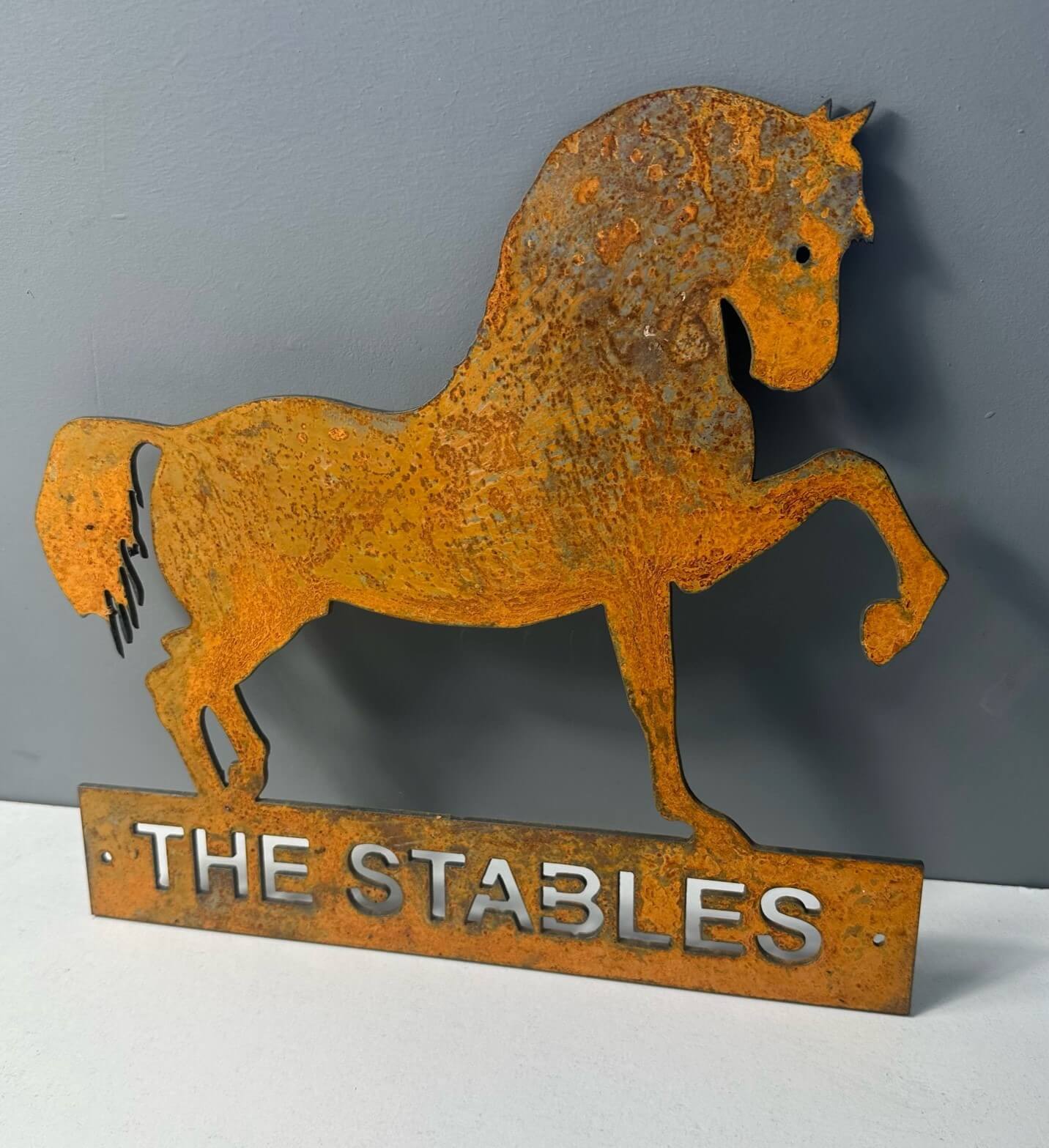 horse equestrian sign