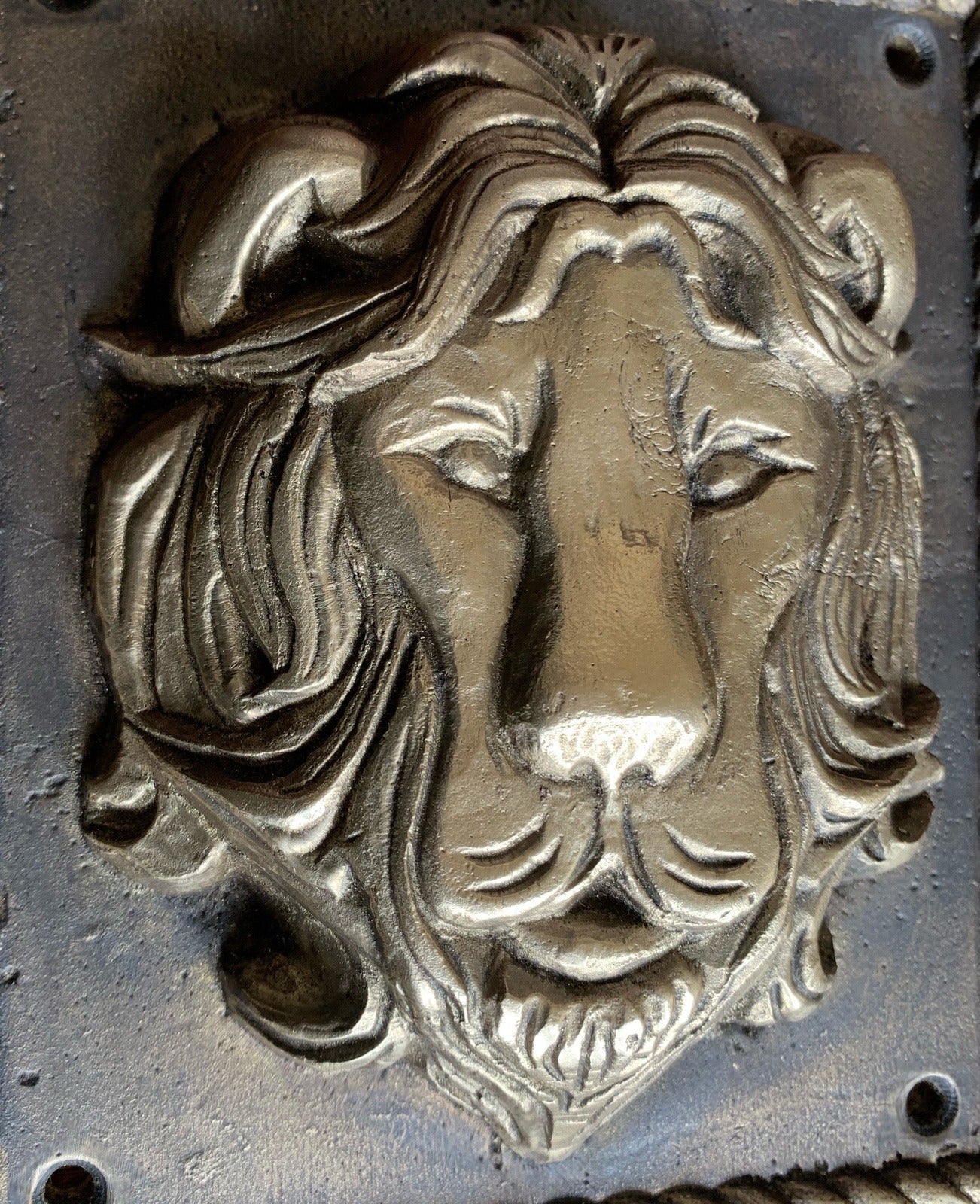 Bronze Lion Sculpture