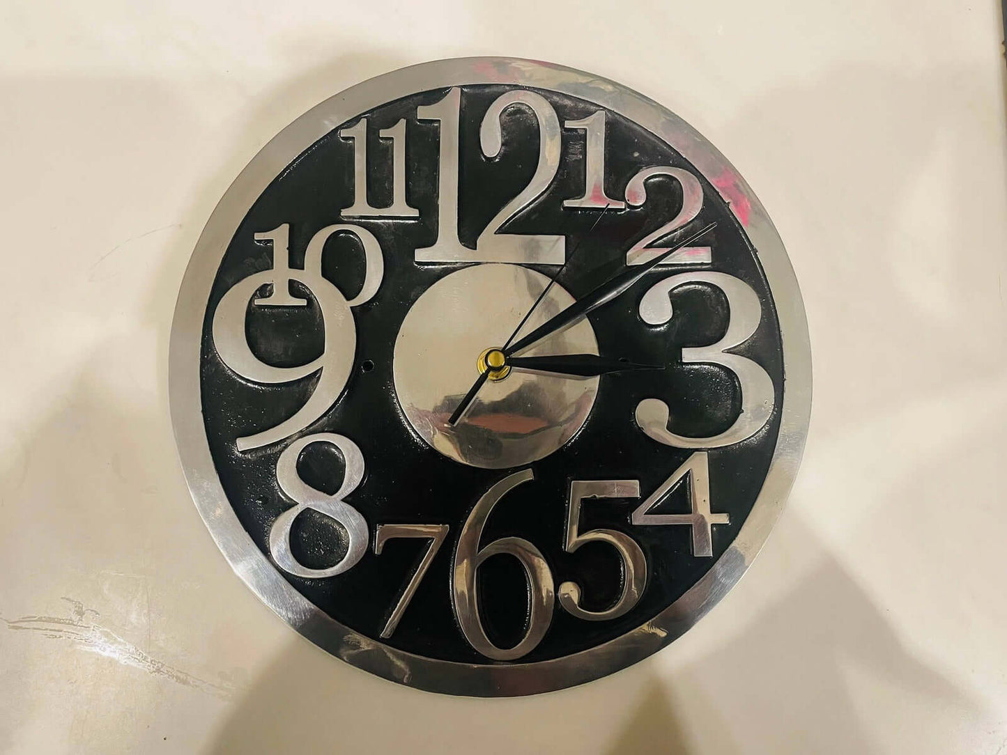 Aluminium Clock