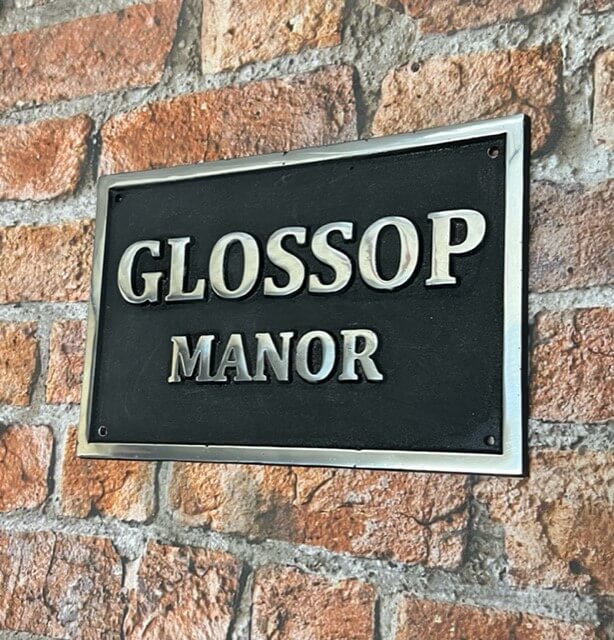 Custom House Plaques and Name Signs in Aluminium