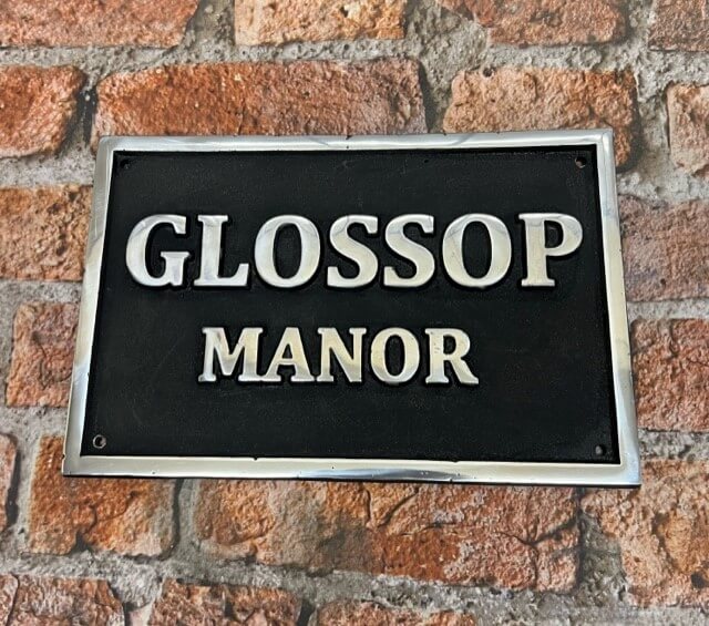 Custom House Plaques and Name Signs in Aluminium