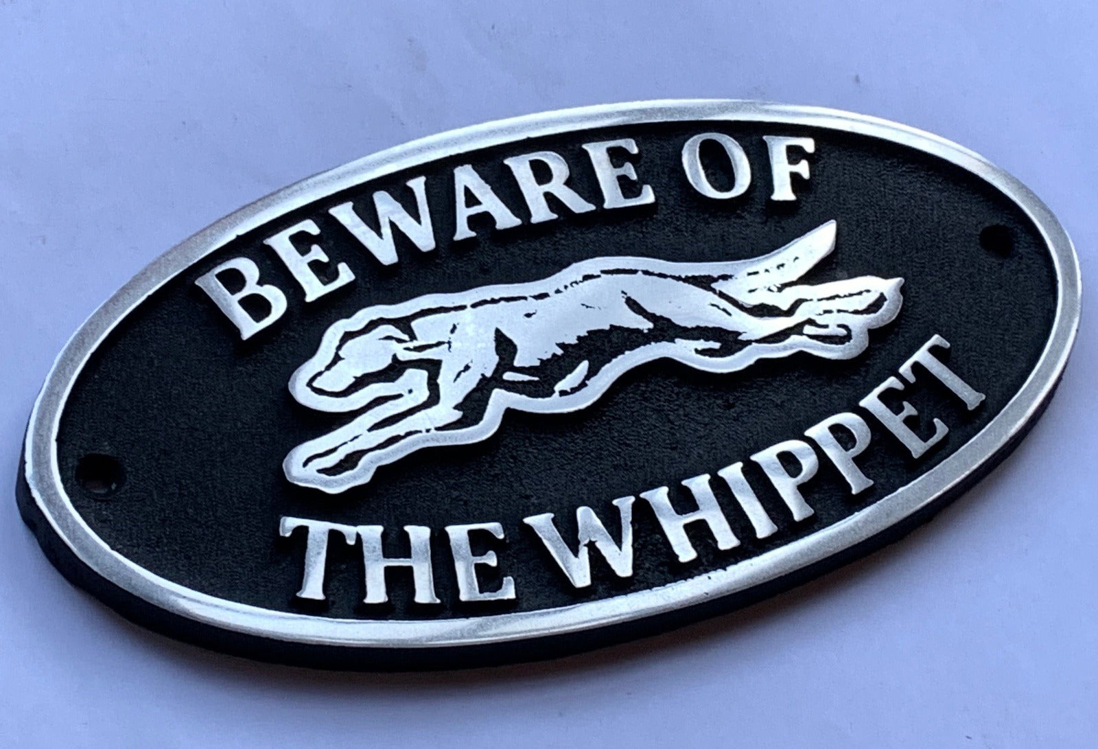 Novelty Signs with Beware of dog