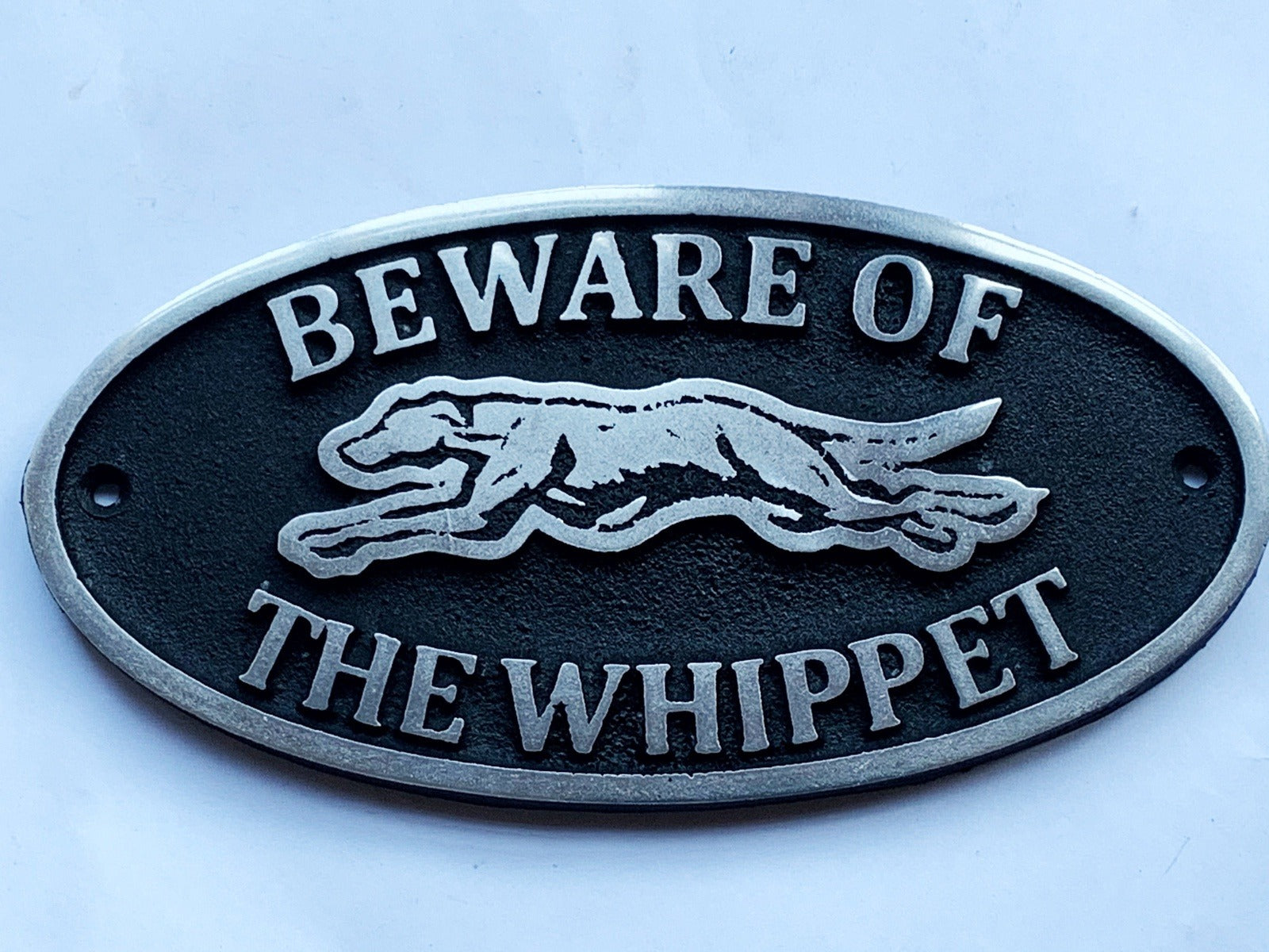 Novelty Signs with Beware of dog