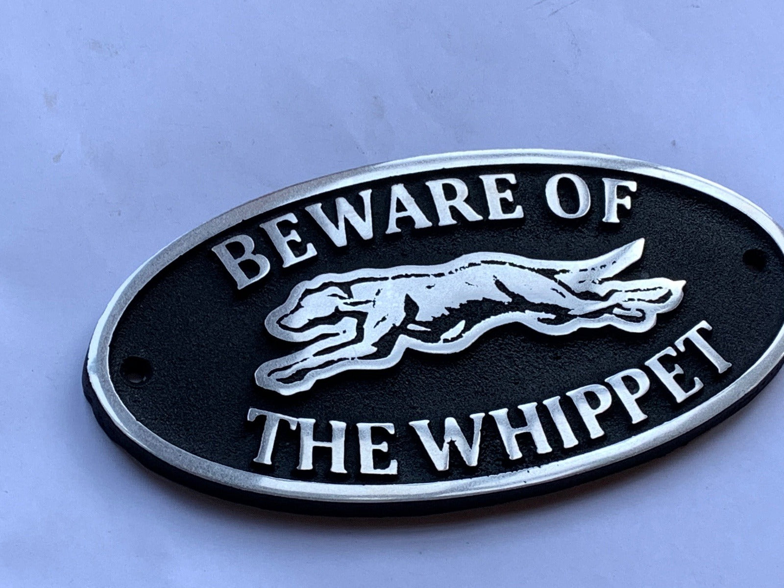 Novelty Signs with Beware of dog