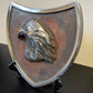 Eagle Metal Shield patina background