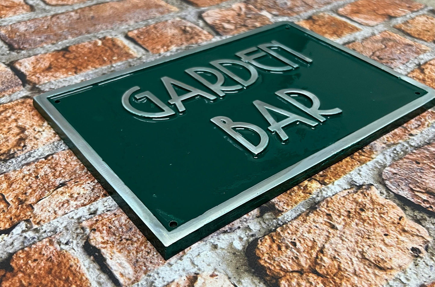 Garden Signs from Cast Aluminium
