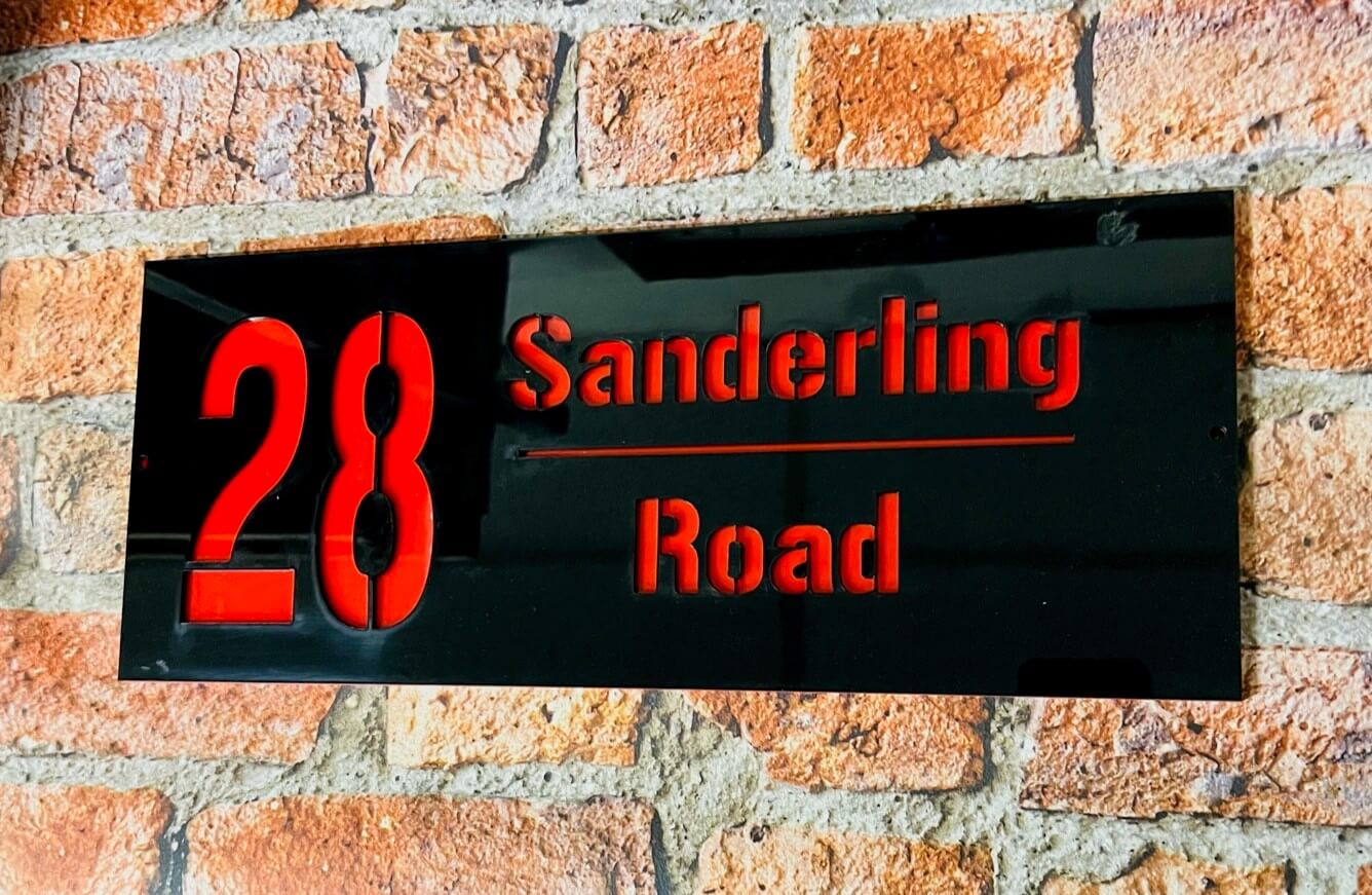 Acrylic House Signs