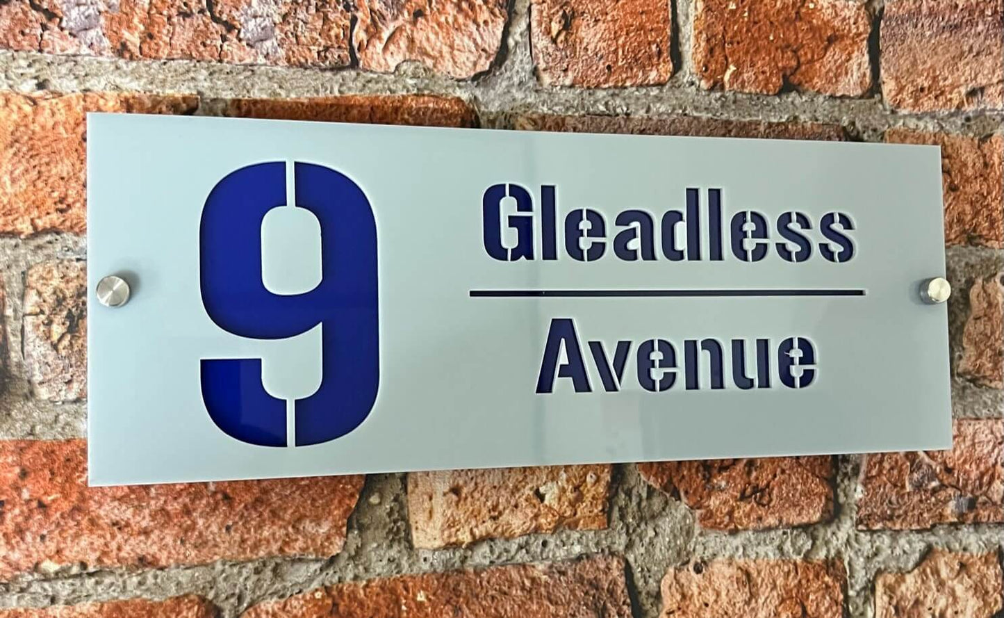 Acrylic House Signs