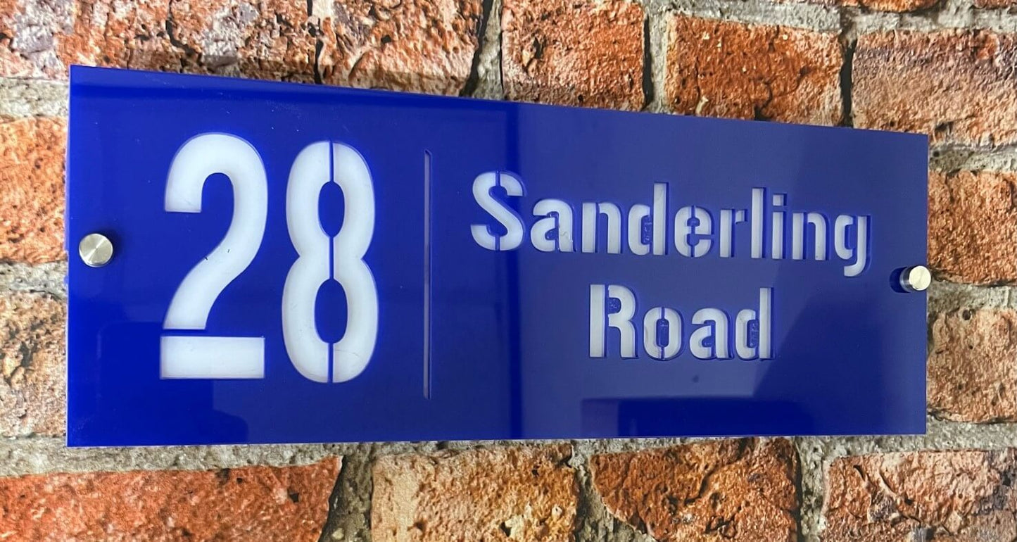 Acrylic House Signs