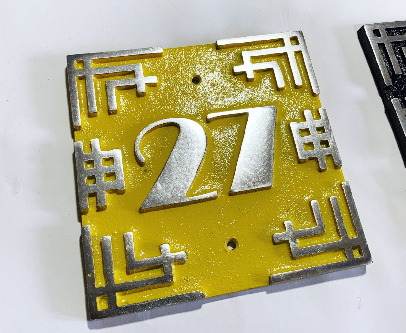 House Number Sign Art Deco