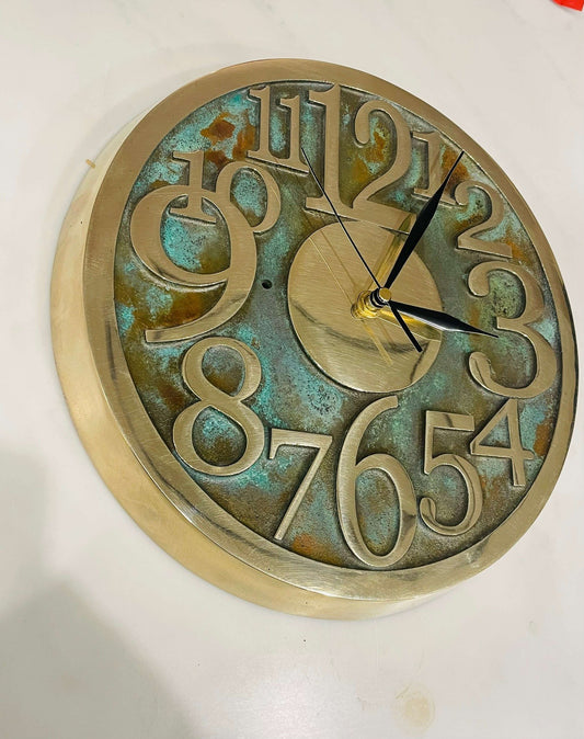 bronze clock