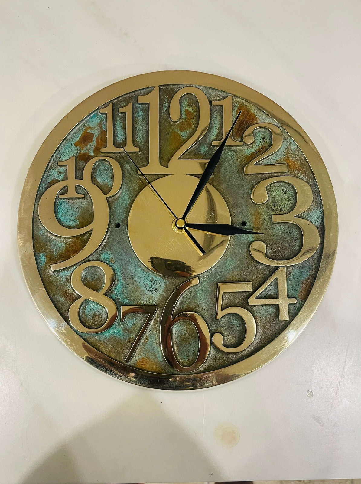 bronze clock