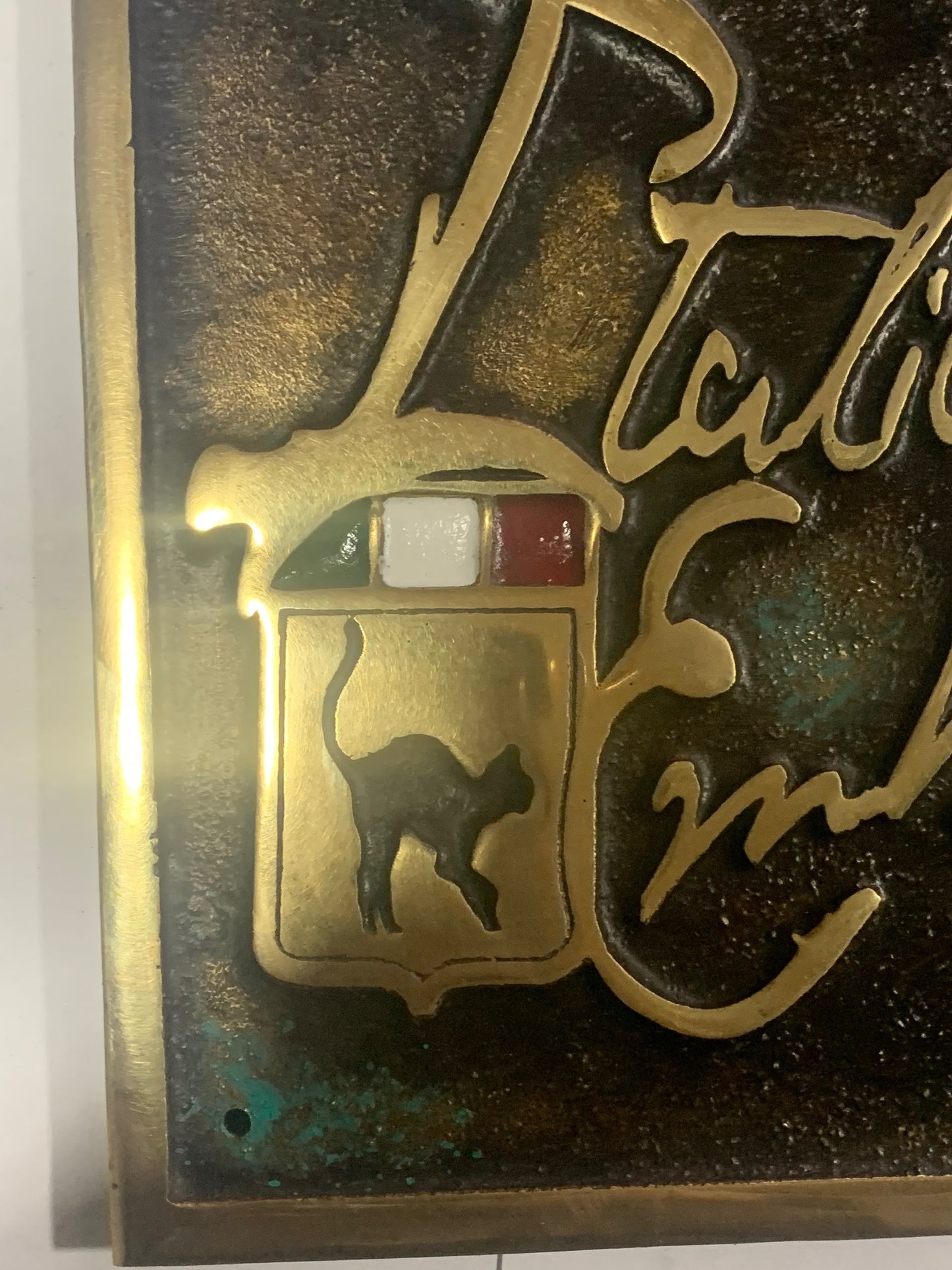 Bronze Plaques Custom made signs for logos