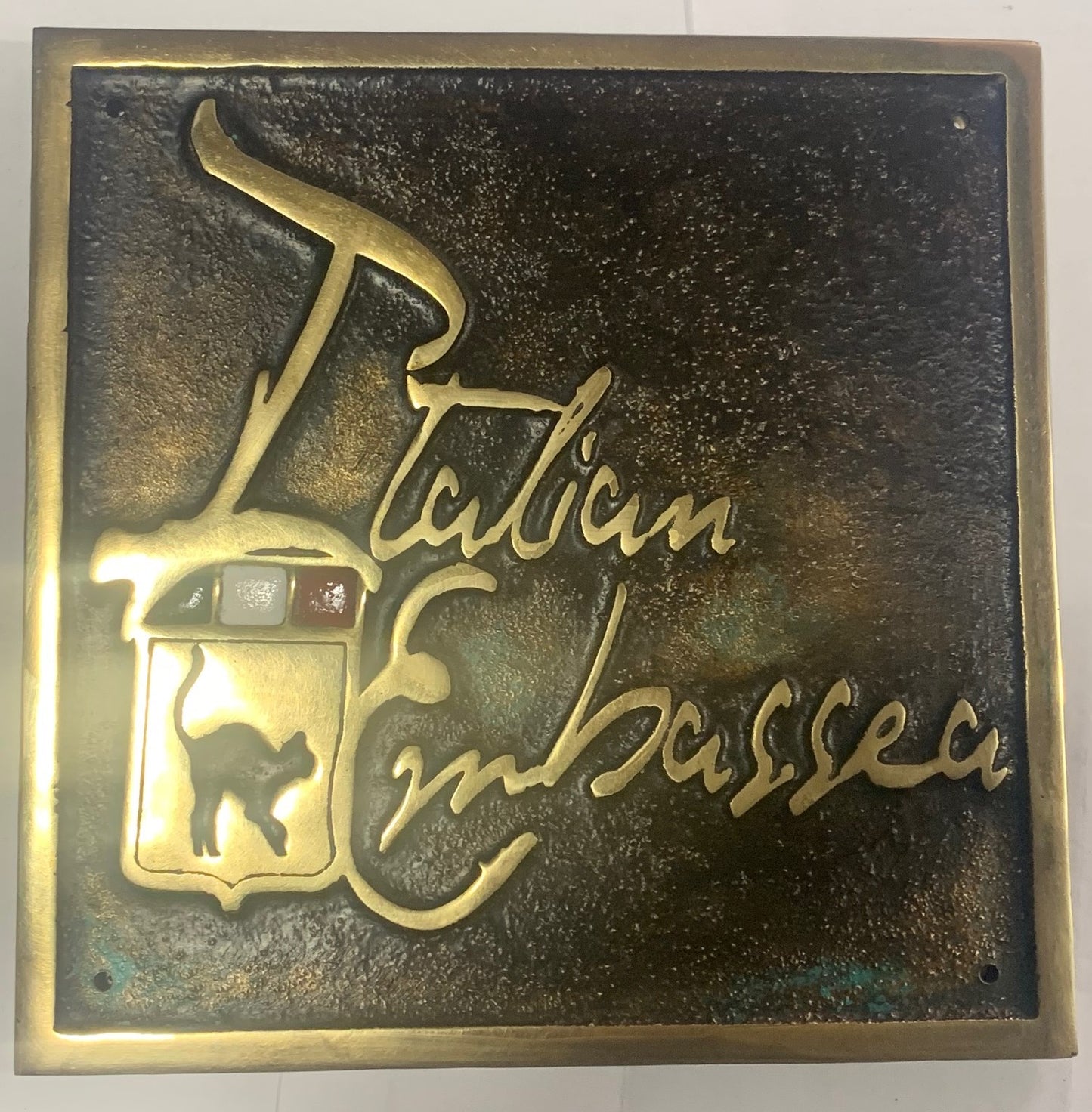 Bronze Plaques Custom made signs for logos
