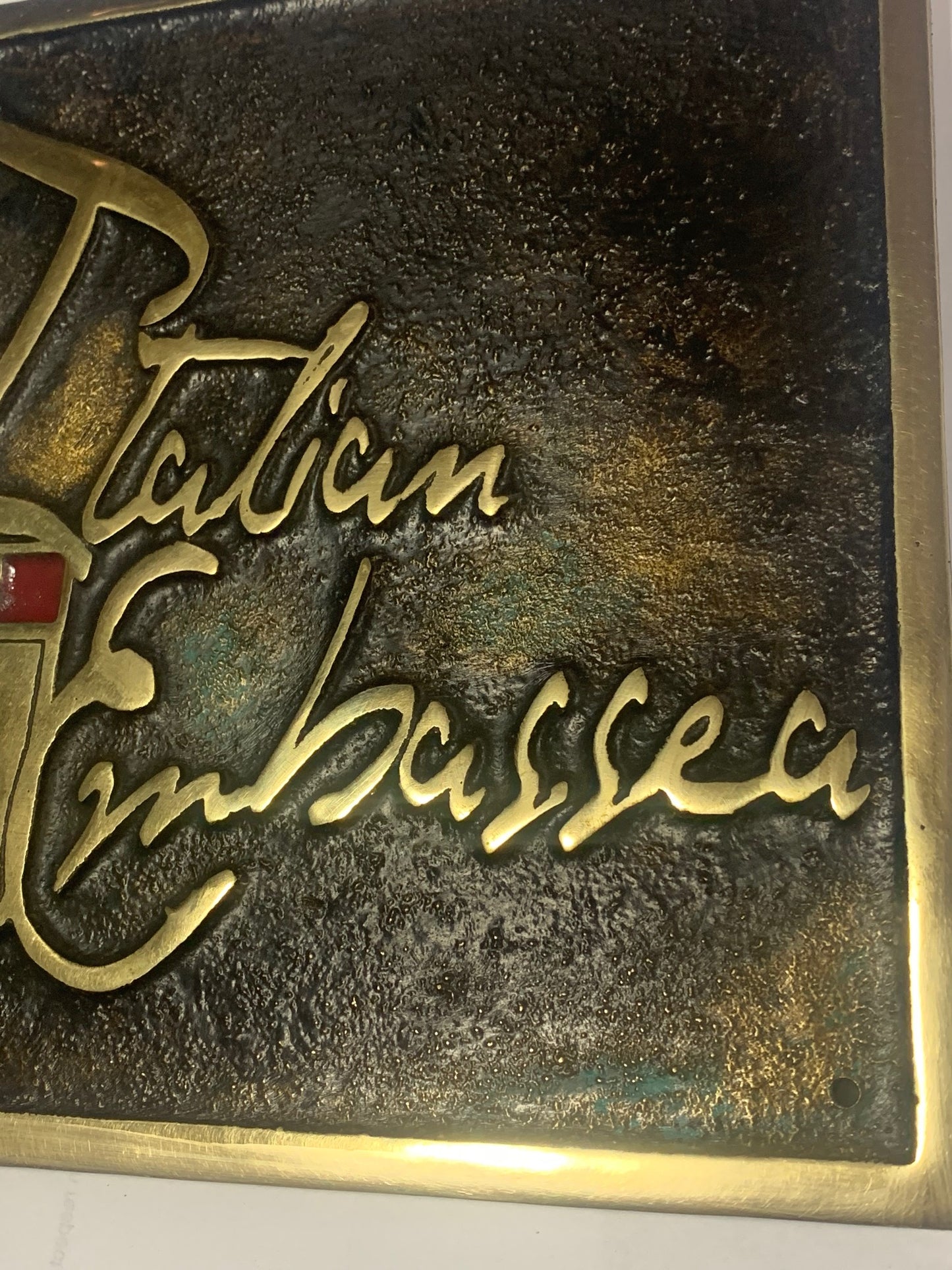 Bronze Plaques Custom made signs for logos
