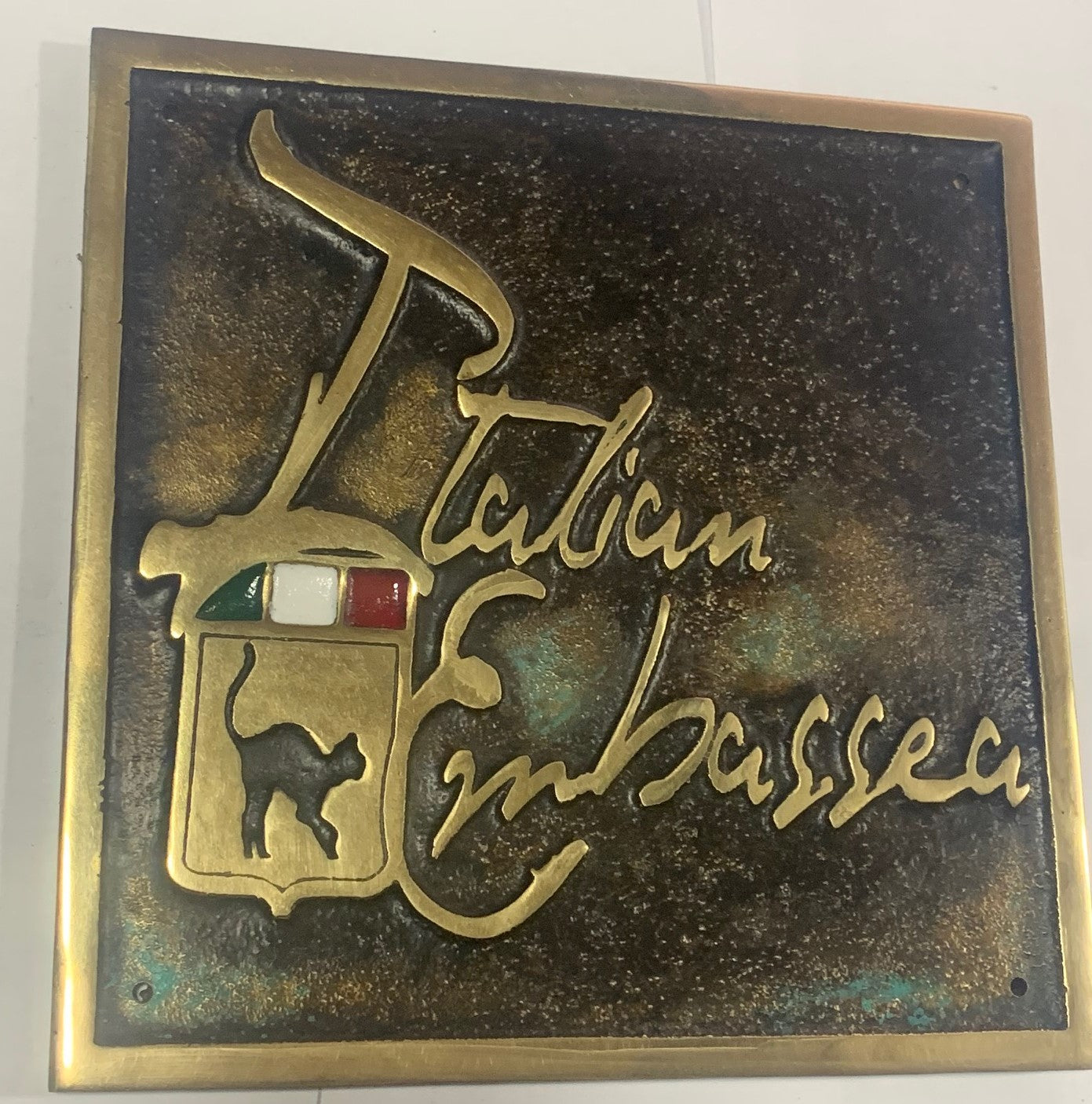 Bronze Plaques Custom made signs for logos