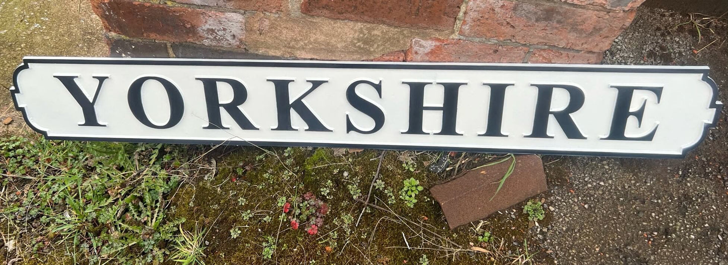 Custom Road name sign