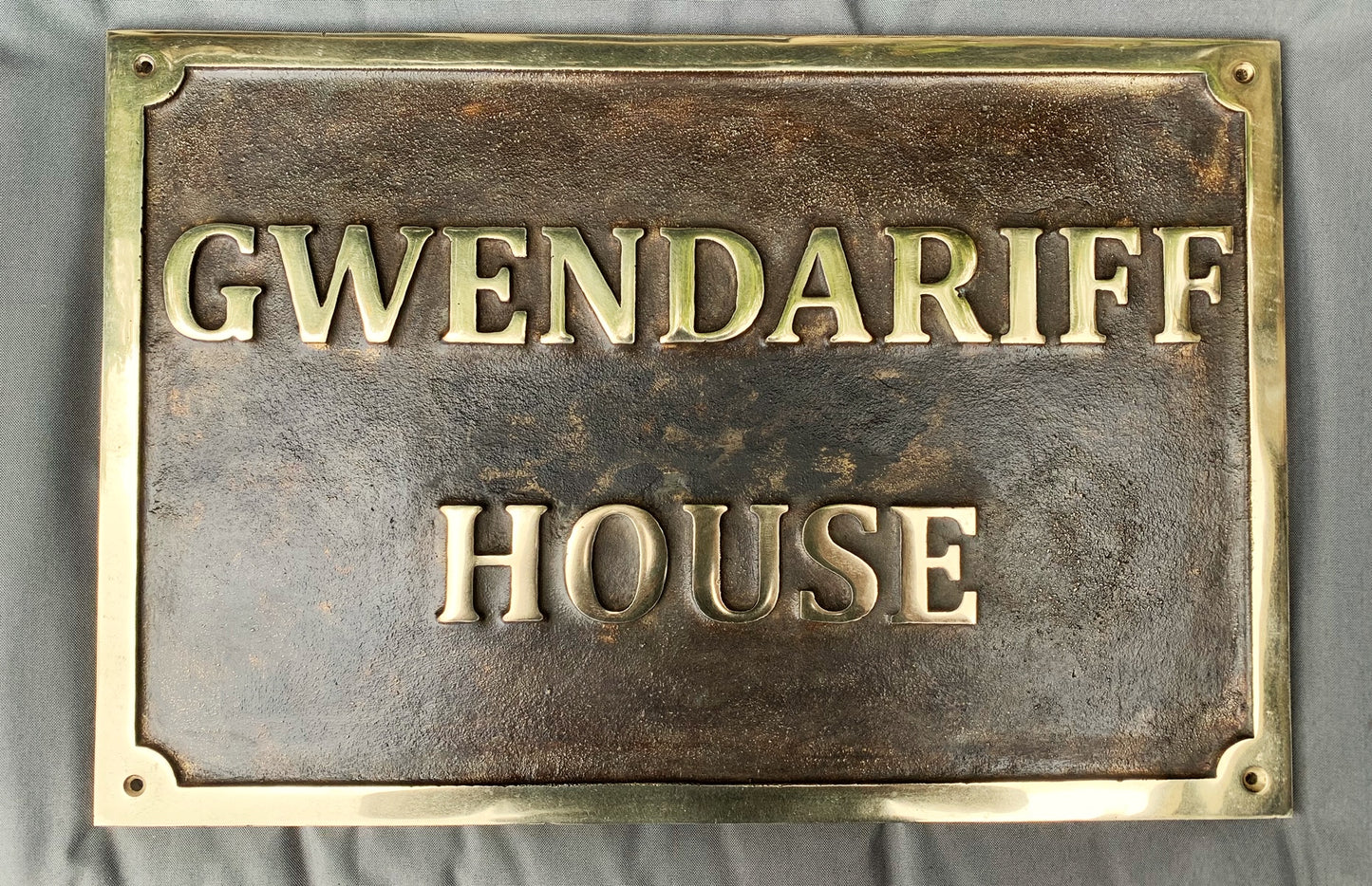 Bronze Plaques custom made signs